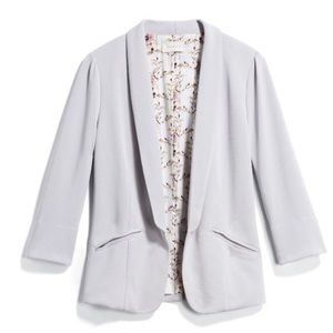 Skies are Blue Hannah Model Scuba Blazer Sz M